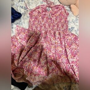 Floral Pink Dress